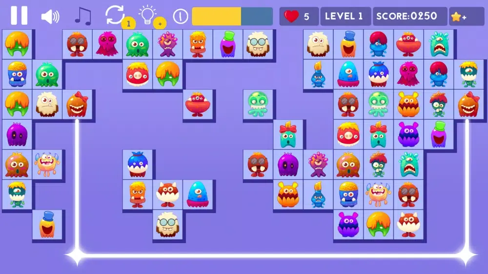 Monsters Onet : Connect Puzzle Screenshots