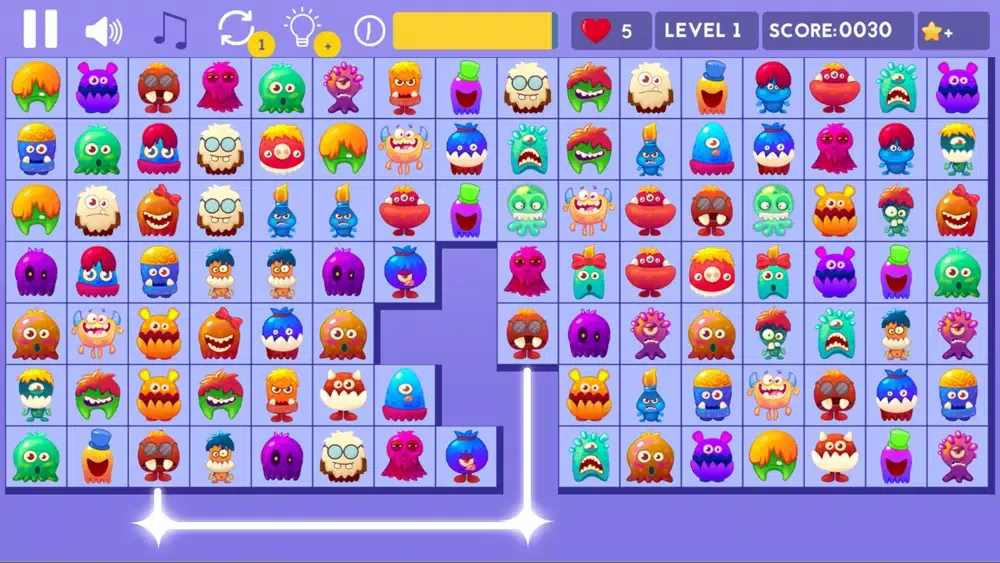 Monsters Onet : Connect Puzzle Screenshots