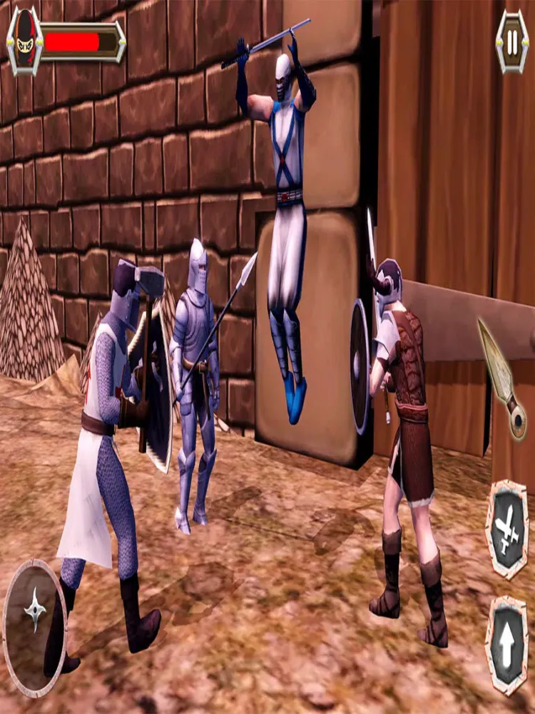 Ninja Shadow Assassin Game iPad  Screenshots