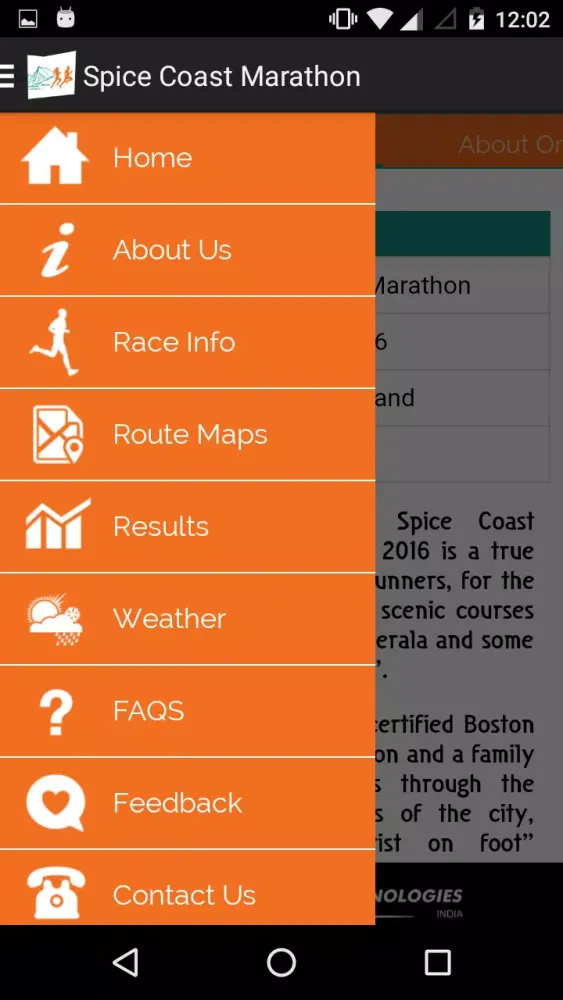 Zrzuty ekranu Spice Coast Marathon