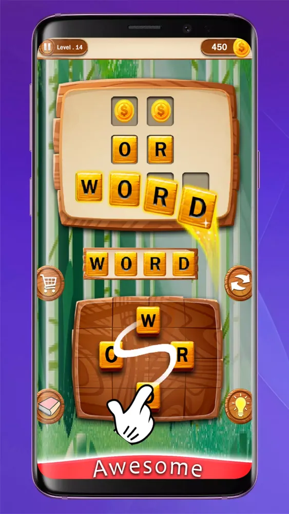 Capturas de tela do Word Connect Brain Teaser