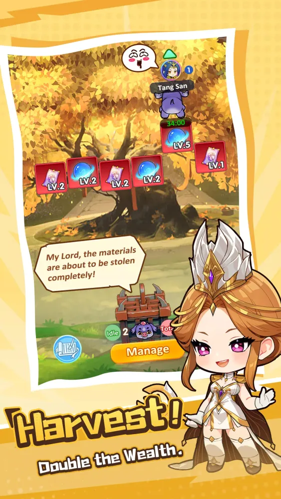 Tangkapan skrin Mini Soul Land: 1777 Draws