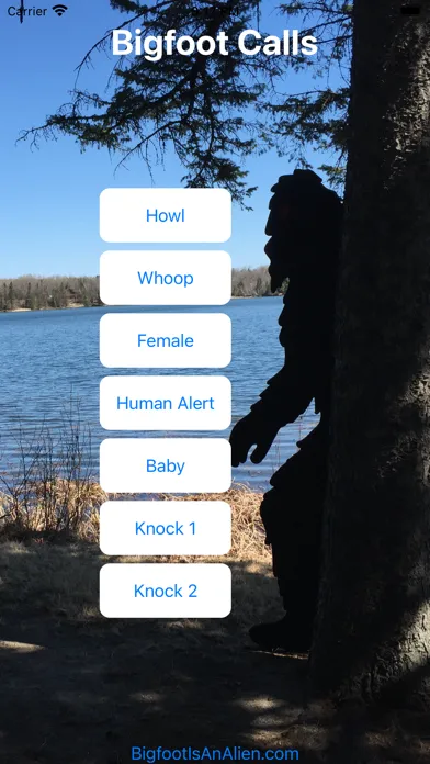 Bigfoot Calls Ekran Görüntüleri