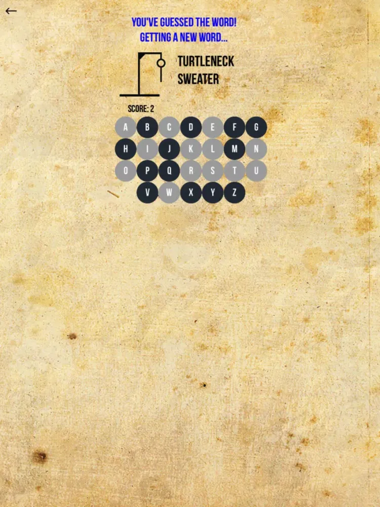 Zrzuty ekranu Best Hangman iPad 