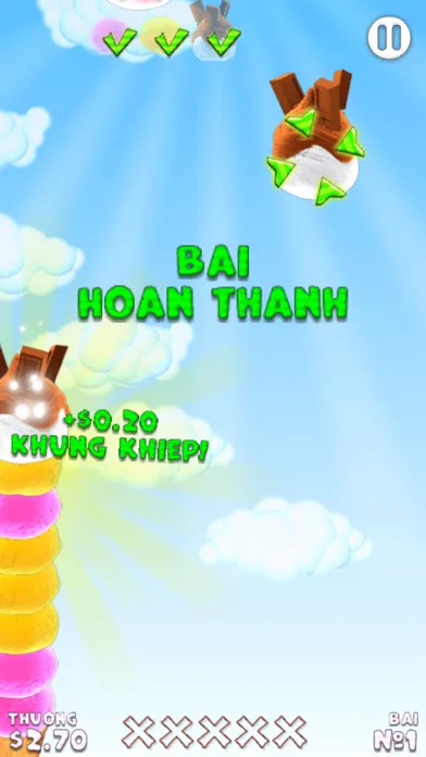 Capturas de tela do Cây Kem Khổng Lồ