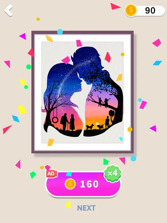 Silhouette Art iPad 应用截图