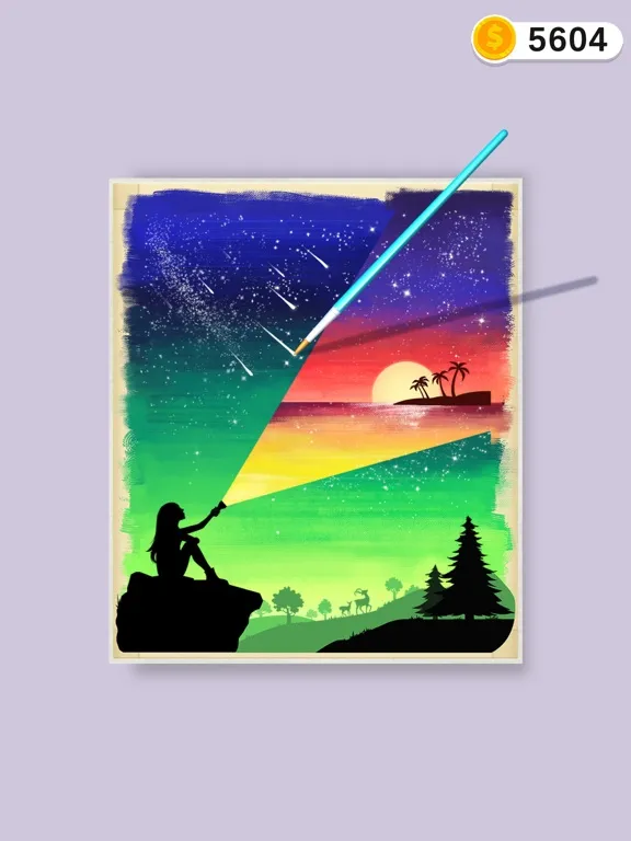Silhouette Art iPad 应用截图