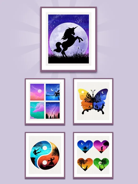 Silhouette Art iPad 应用截图