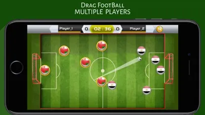 Capturas de tela do Drag FootBall