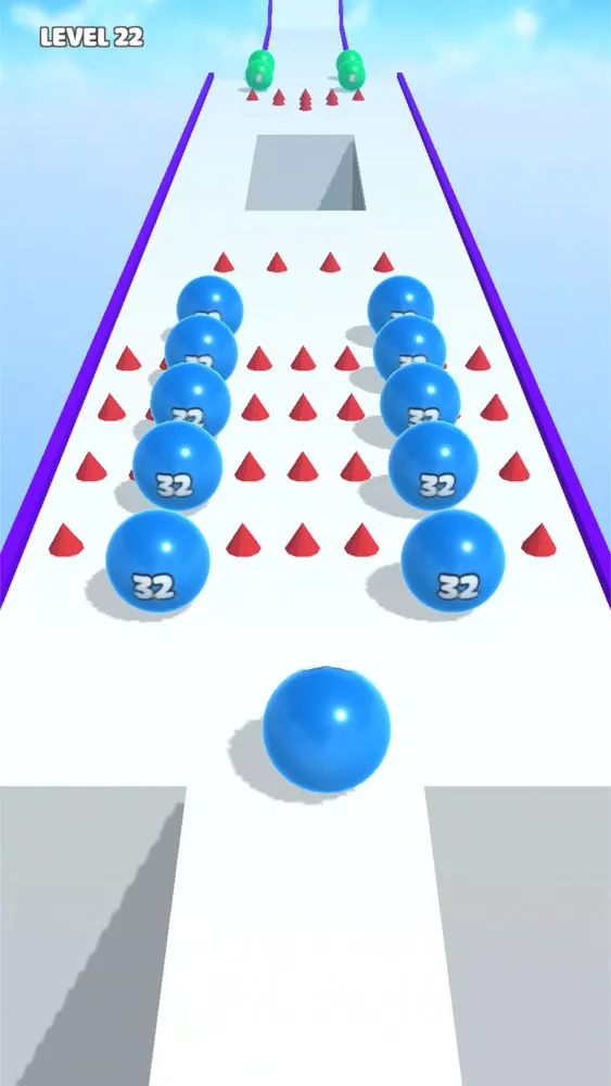 Tangkapan skrin Ball Merge 2048