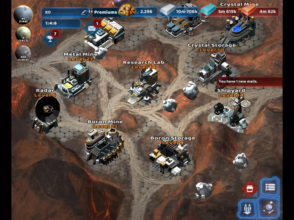 Capturas de tela do Dark Planets - Space Game 2021 iPad 