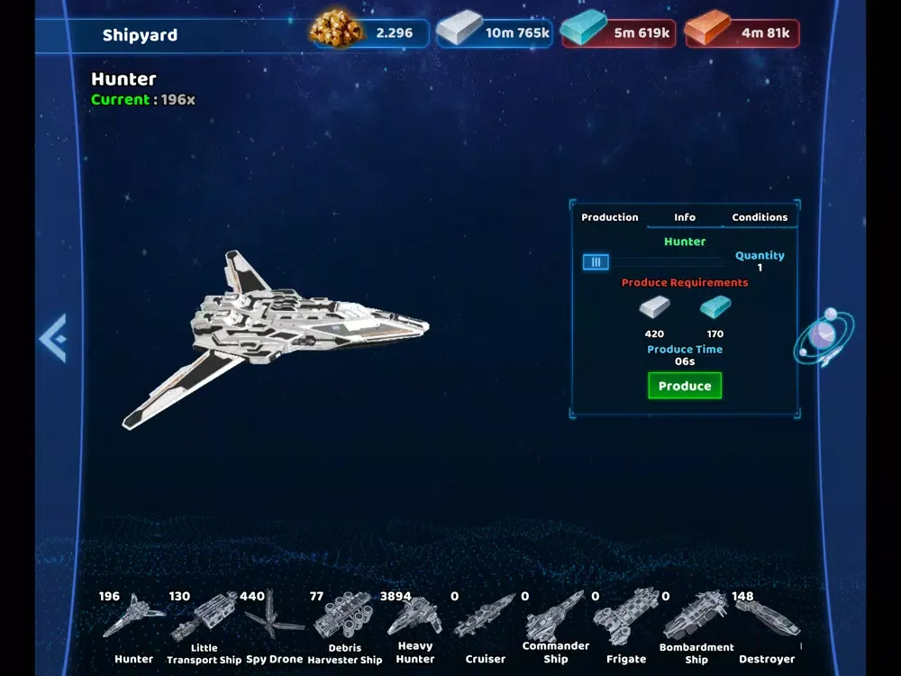 Capturas de tela do Dark Planets - Space Game 2021 iPad 