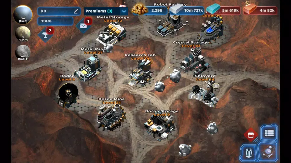 Capturas de tela do Dark Planets - Space Game 2021