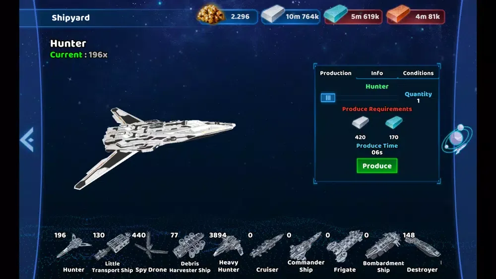 Capturas de tela do Dark Planets - Space Game 2021