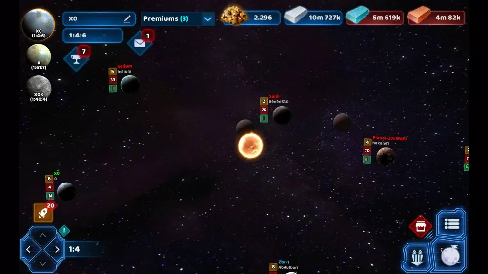 Capturas de tela do Dark Planets - Space Game 2021