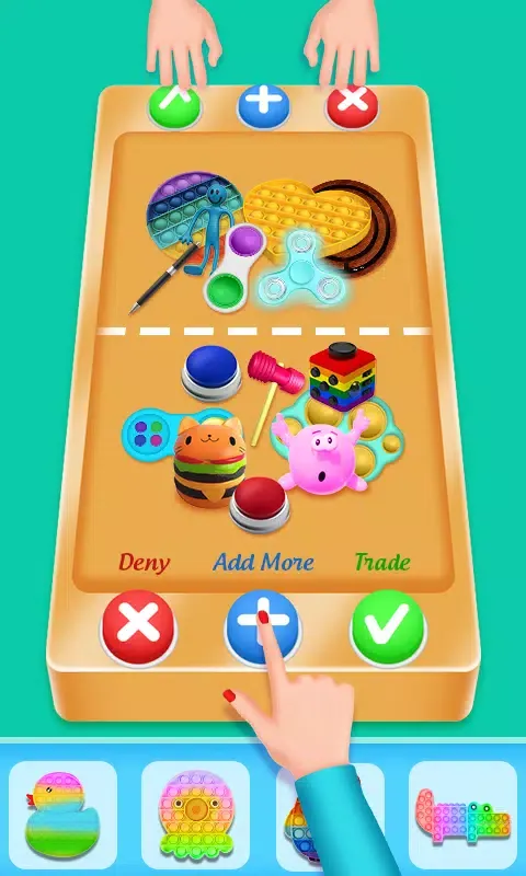 Capturas de tela do Fidget Trading-Pop it Fidget