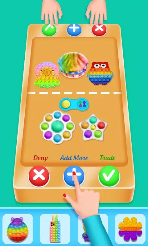 Capturas de tela do Fidget Trading-Pop it Fidget
