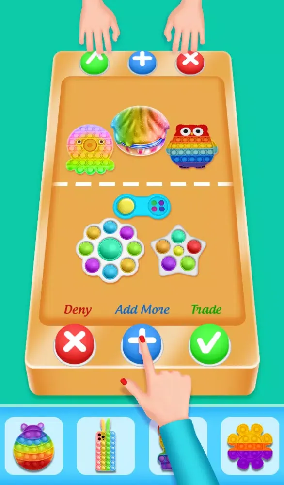 Capturas de tela do Fidget Trading-Pop it Fidget