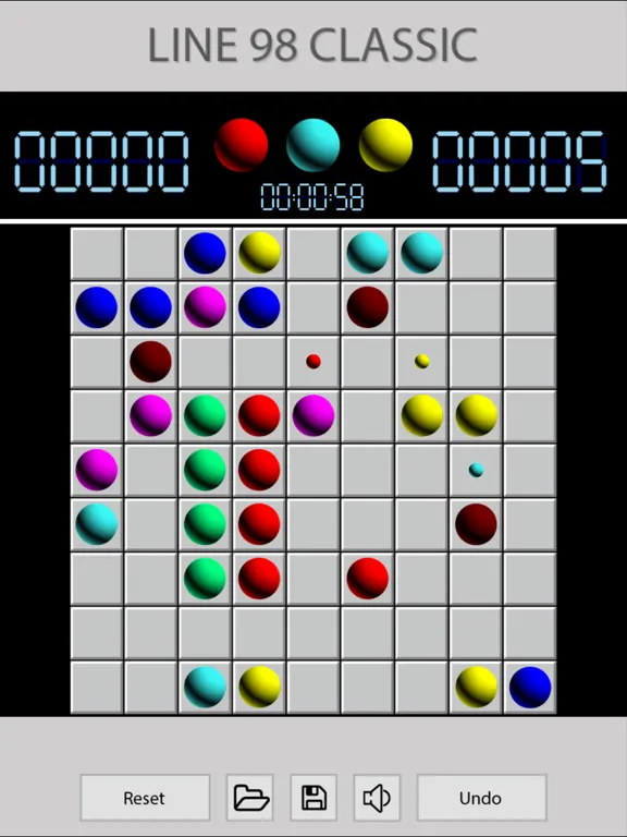 Captures d'écran de Line 98 Classic: Color Ballz iPad 