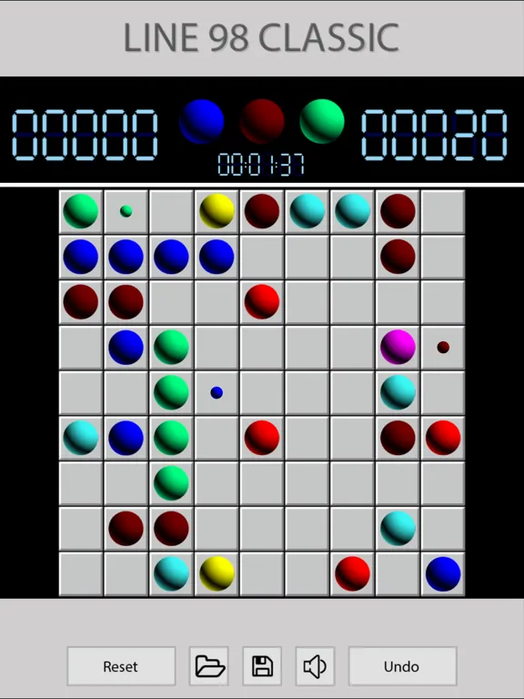 Captures d'écran de Line 98 Classic: Color Ballz iPad 