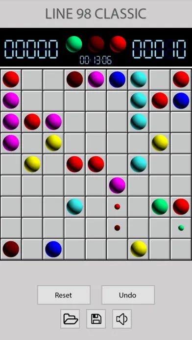 Captures d'écran de Line 98 Classic: Color Ballz