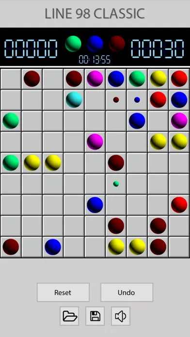 Captures d'écran de Line 98 Classic: Color Ballz