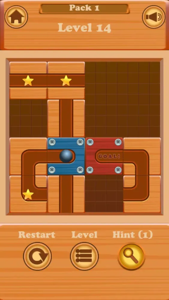 Screenshot di Roll in - Free The Ball Puzzle