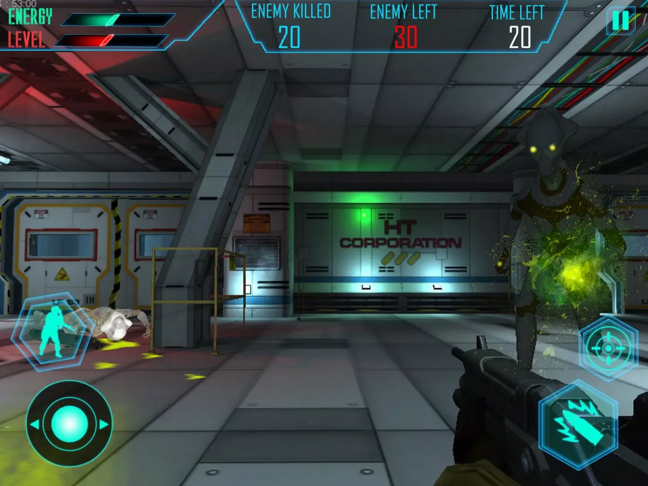 Alien Space Shooter 3D Screenshots