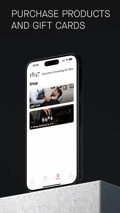 Capturas de tela do 1847 For Men