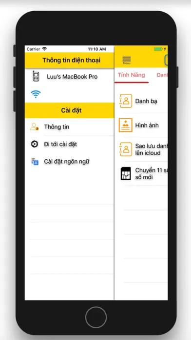 Tangkapan layar MWG Transfer