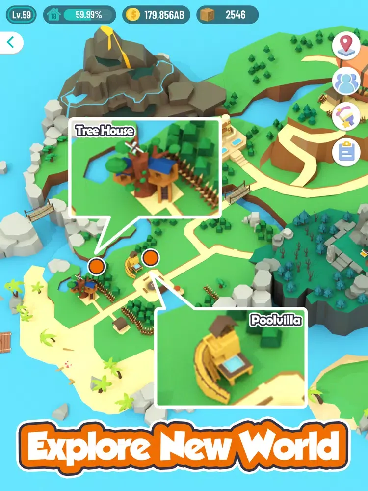 Capturas de pantalla de Idle Island: Build and Survive iPad 