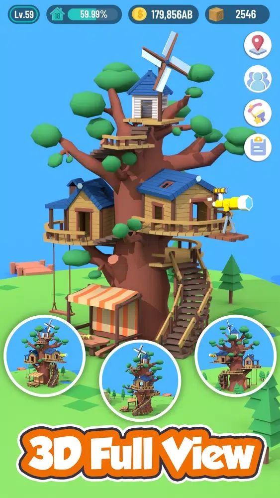 Capturas de pantalla de Idle Island: Build and Survive