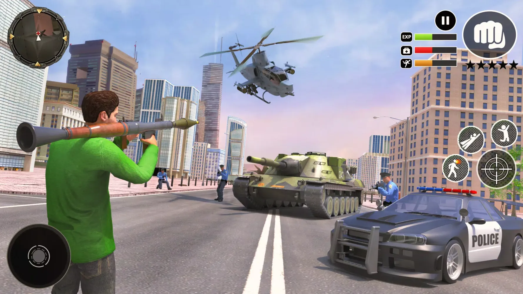 Capturas de pantalla de Thief Action Fighting Game