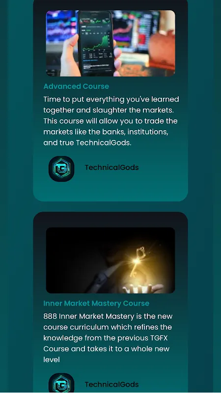 TGFX Trade Lab Screenshots