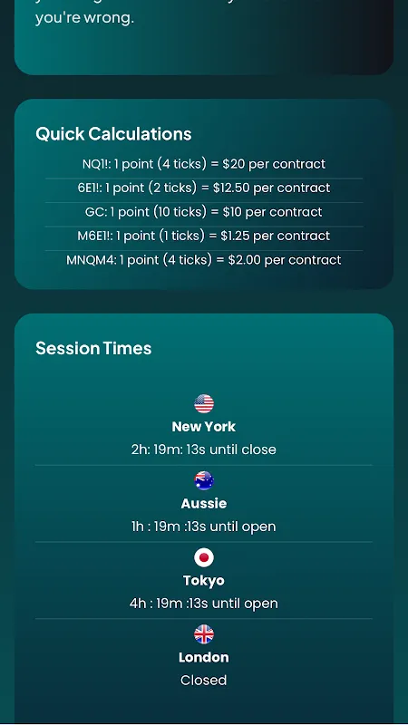 TGFX Trade Lab Screenshots