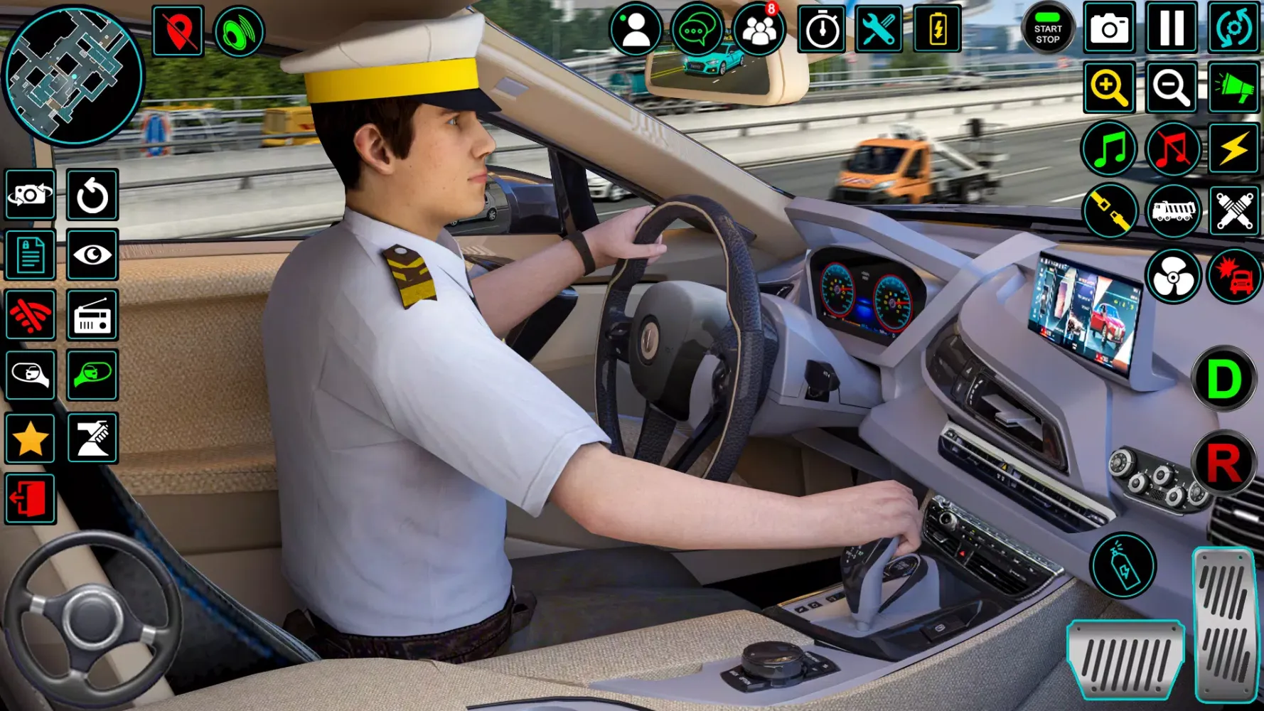 School Car Driving Car Game سکرین شاٹس