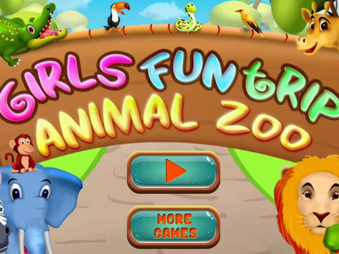 Girls Fun Trip Animal Zoo iPad 應用截圖