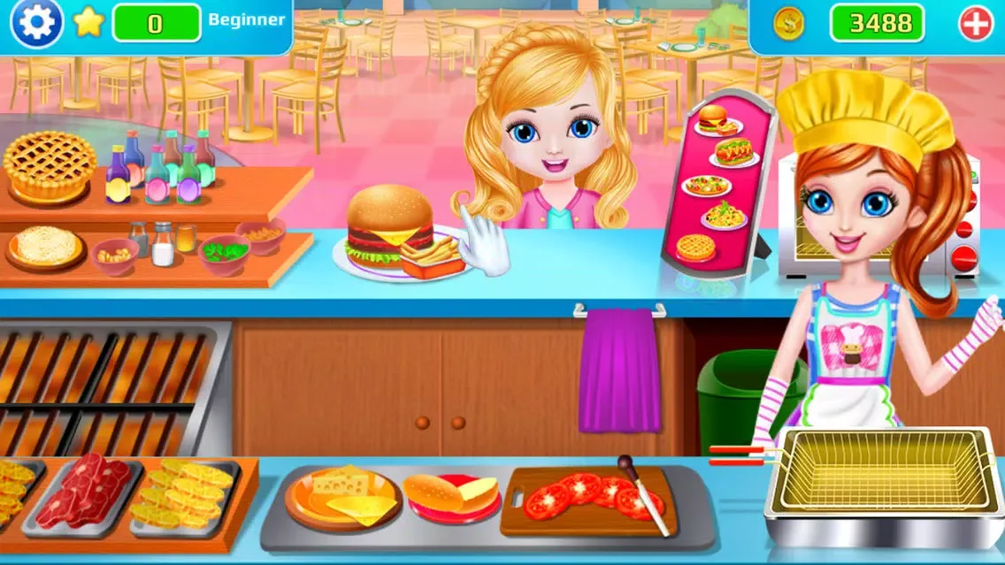 Screenshot di Restaurant Kitchen: Chef Story