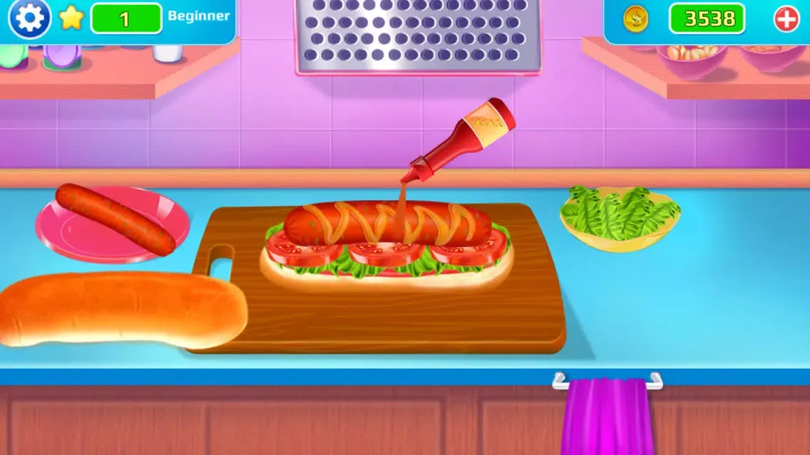Screenshot di Restaurant Kitchen: Chef Story