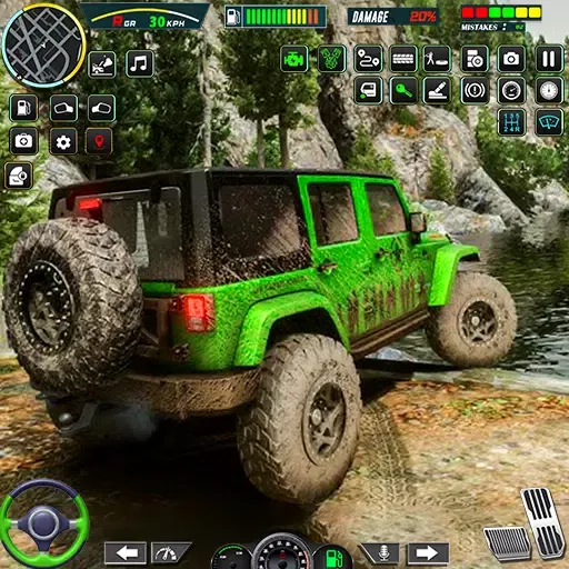 Jeep Driving Game Offroad Jeep Ekran Görüntüleri