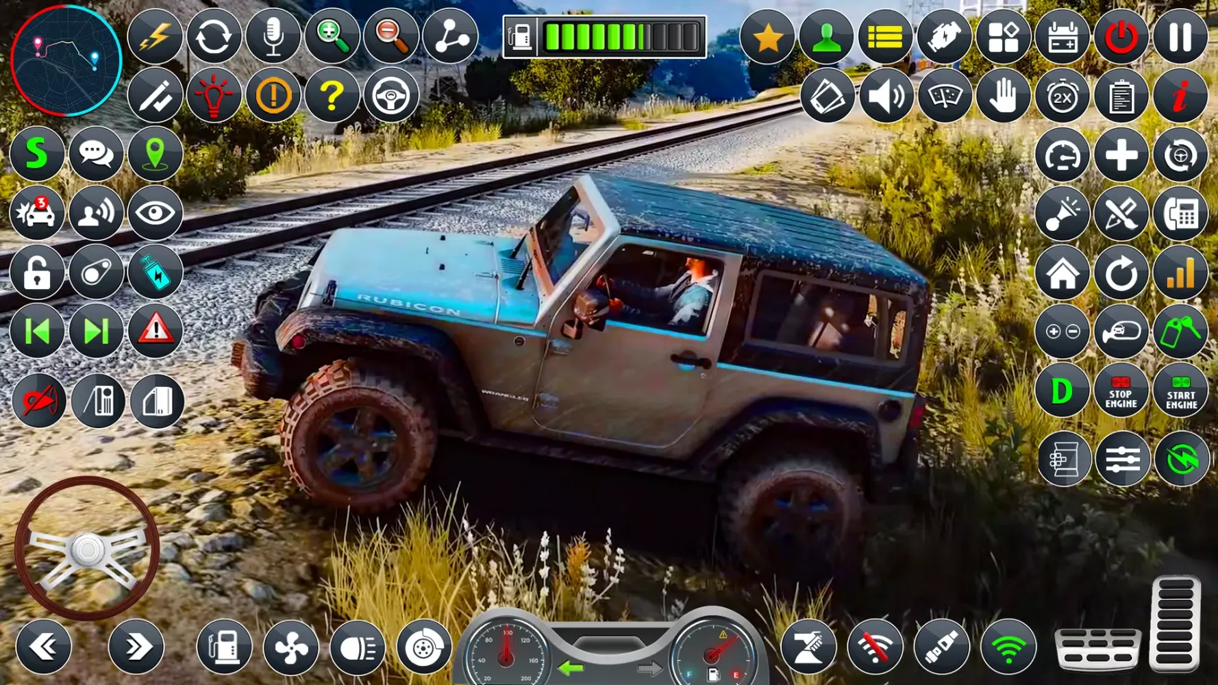 Jeep Driving Game Offroad Jeep Ekran Görüntüleri