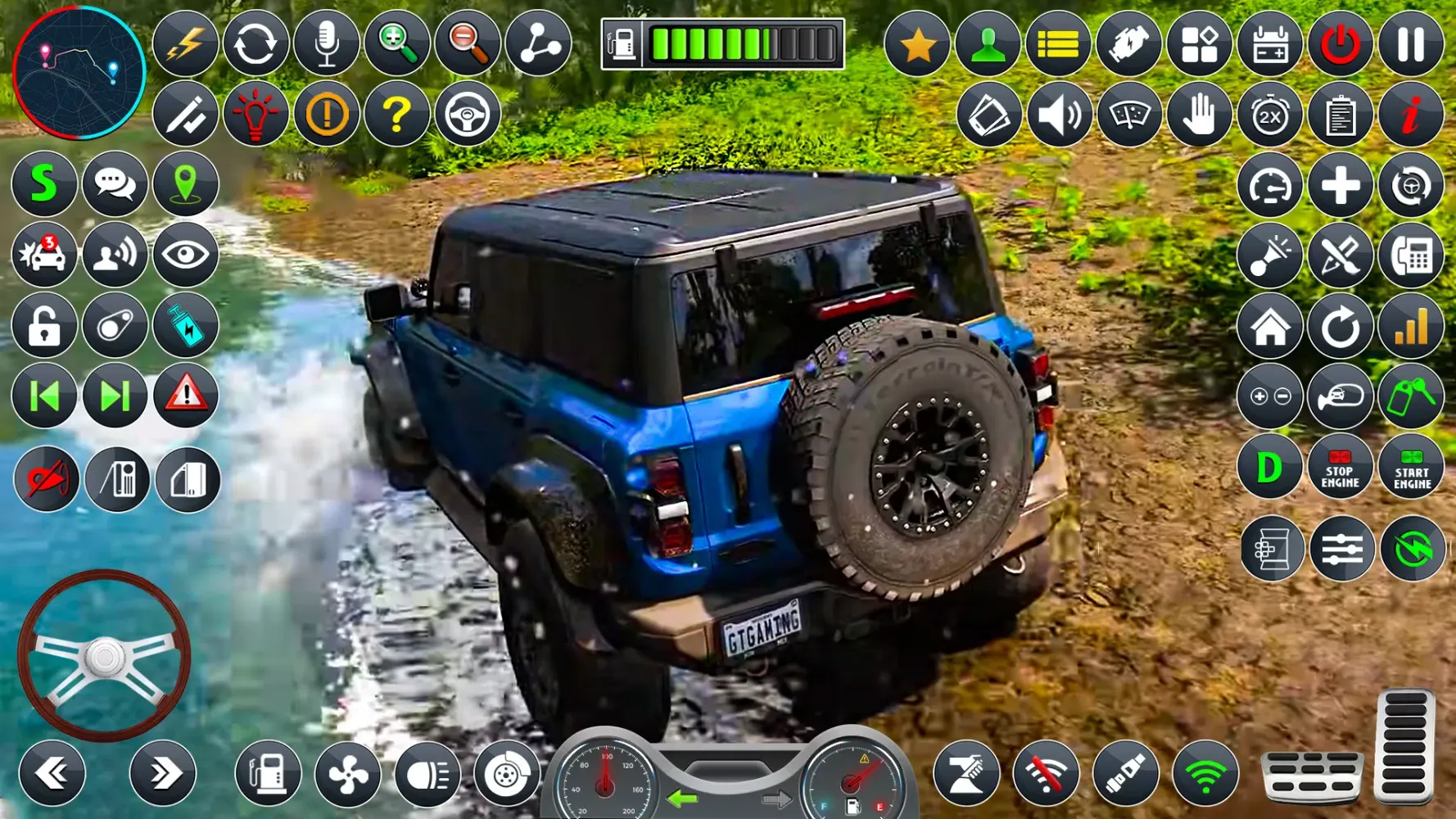 Jeep Driving Game Offroad Jeep Ekran Görüntüleri