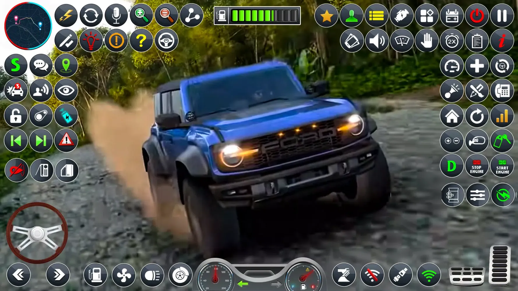 Jeep Driving Game Offroad Jeep Ekran Görüntüleri
