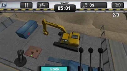 Captures d'écran de Excavator Quarry Simulator Mania - Claw, Skid, & Steer Backhoes & Bulldozers
