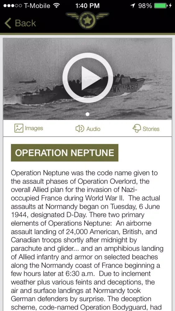 ภาพหน้าจอของ D-Day: June 6, 1944