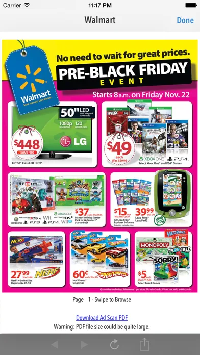 Zrzuty ekranu TGI Black Friday 2017