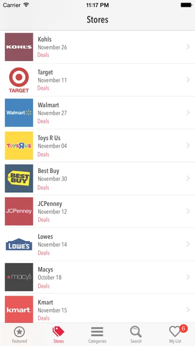 Zrzuty ekranu TGI Black Friday 2017