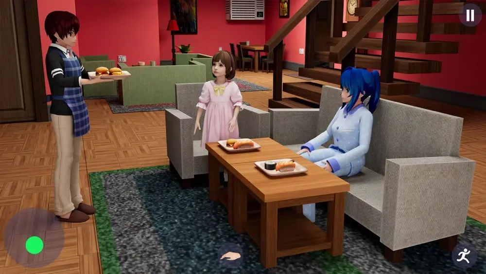 Anime Dad Virtual Family स्क्रीनशॉट