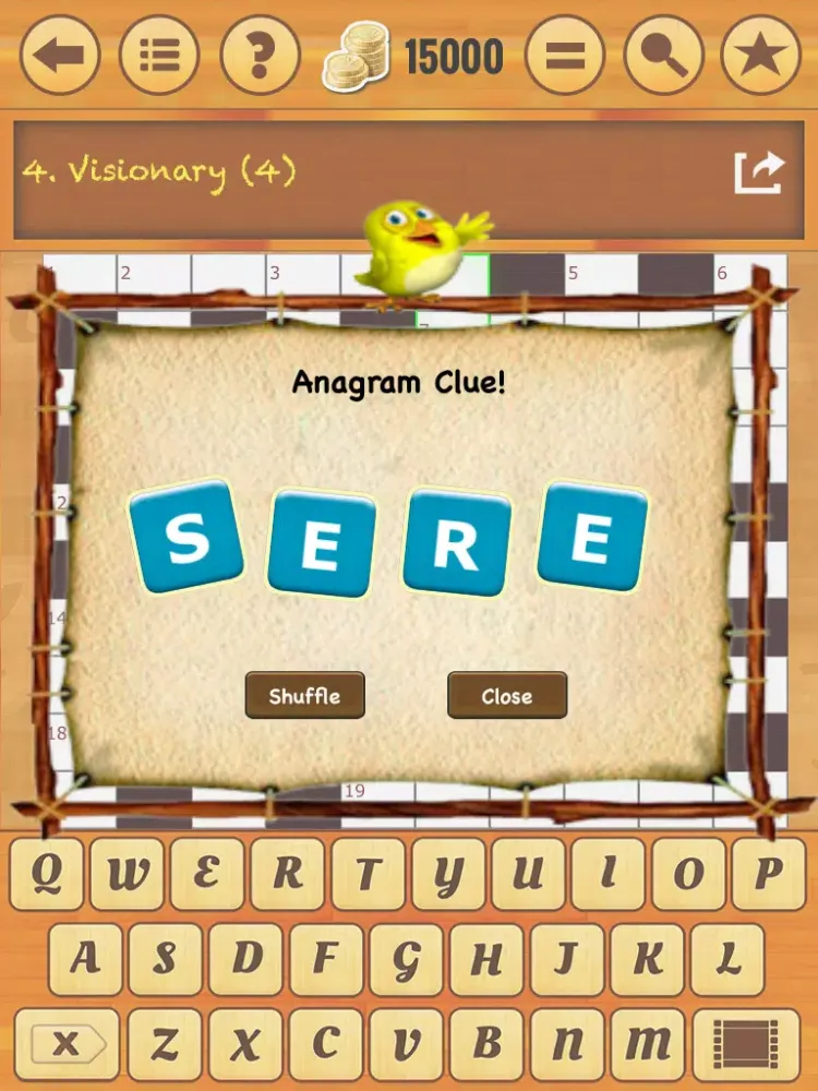 Tangkapan layar Easy Crossword - Anagram - Pack 1! iPad 