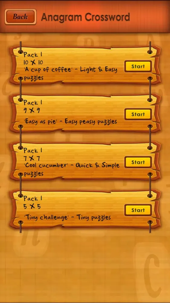 Tangkapan layar Easy Crossword - Anagram - Pack 1!